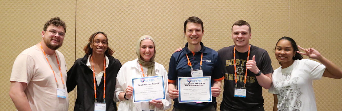 ARVR Lab students and collaborators at IEEEVR 2024