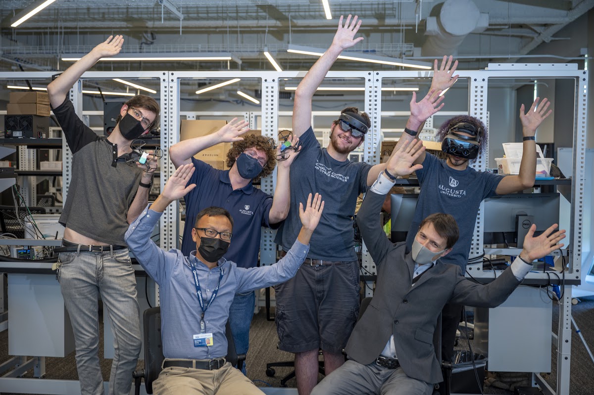 ARVR Lab international potluck gathering