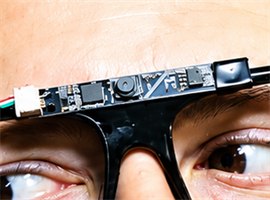 Low-cost board camera for DIY eye tracking