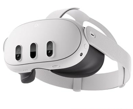 Quest 3 headset for VR eye tracking